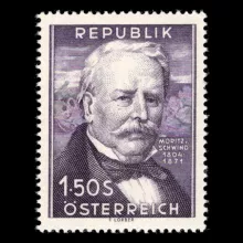 Michel 996 - 150th birthday of Moritz von Schwind, mint