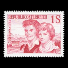 Michel 1076 - Youth hiking, mint