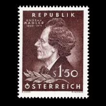 Michel 1078 - 100th birthday of Gustav Mahler, mint