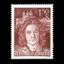Michel 1079 - 300th birthday of Jakob Prandtauer, mint
