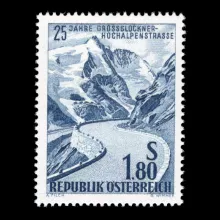 Michel 1080 - 25th anniversary of the opening of the Großglockner-Hochalpenstraße, mint