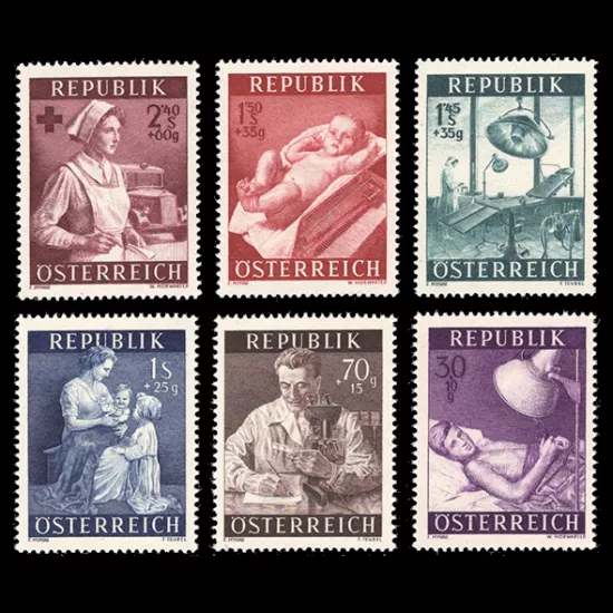 Michel 999-1004 - Health care, mint