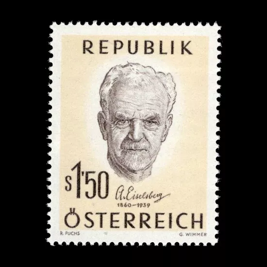 Michel 1077 - 100th birthday of Prof. Dr. Anton Eiselsberg, mint